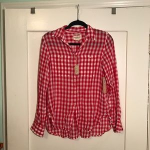 Denim & Supply Ralph Lauren Red Gingham Shirt